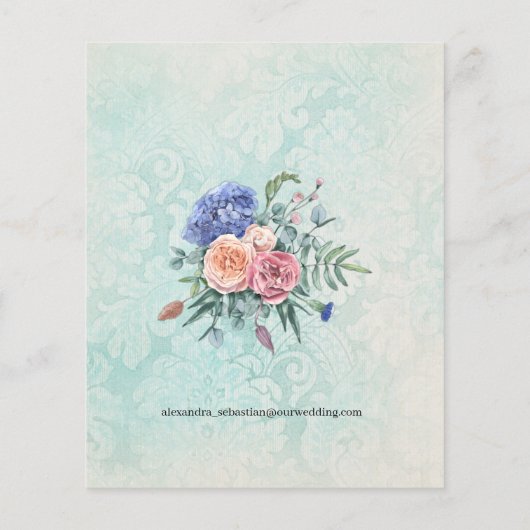 アレーグ素朴リーンの予算あじさい結婚さん チラシ (裏面)