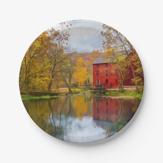 アレーミルアンド春 ペーパープレート (正面)