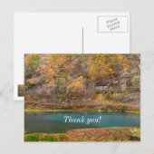 アレー・スプリングの景色 感謝のポストカード ポストカード (正面/裏面)