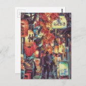 アレ日本のイアットオータムランタンフェスティバル ポストカード (正面/裏面)