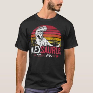 アレ・サウパーソナライズされたルス恐竜の名前クリスム Tシャツ