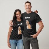 アロおもしろいー犬の恋人、ビーグル Tシャツ (ユニセックス)