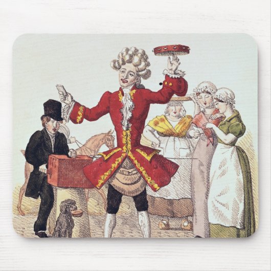 アロイス・ゼネフェルダー著刻まれる通りの歌手 マウスパッド (正面)