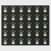 アロエおもしろいルジャアロエヴェラプンダークBG ラッピングペーパー (フラット)