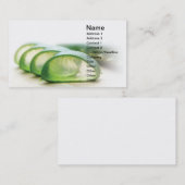 アロエの切口 名刺 (正面/裏面)