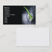 アロエの飲み物 名刺 (正面/裏面)