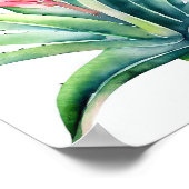 アロエイン開花 ポスター (角)