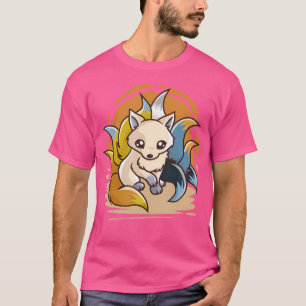 アロエスキツネアスコルアルアロマティックプライドフラッグAro Ac Tシャツ