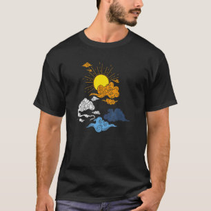 アロエスプライドアロエースレックフラッグ日本のアロマンティ Tシャツ