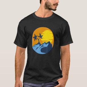 アロエスプライドトロピカルビーチアロエースLGBTアロマティック Tシャツ