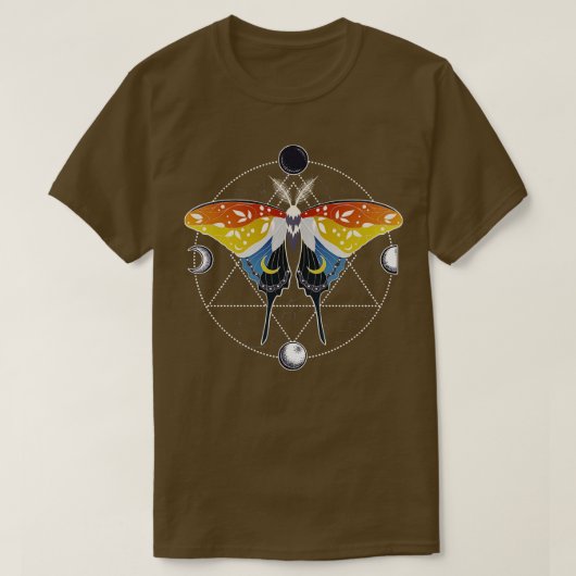 アロエスルナモスLGBTアロムカアソリュアルプライド国旗 Tシャツ (デザイン正面)