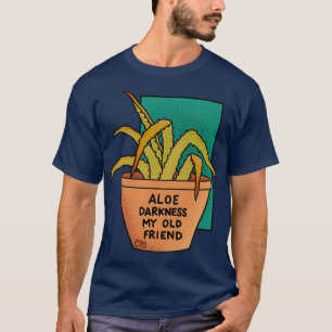 アロエダークネスマイオールドフレンドティール（緑がかった色）ターコイズ Tシャツ