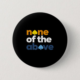 アロエプライドLgbtq, Aro None Of The Above, Aromant 缶バッジ