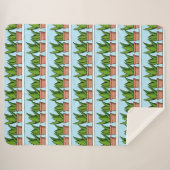 アロエベラの棚植物アイアート シェルパブランケット (正面(横))