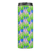 アロエベラの植物のパタモノグラムのーン タンブラー (裏面)