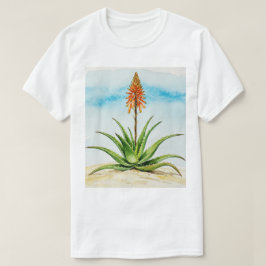 アロエベラの植物 Tシャツ