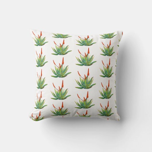 アロエベラスロークッション クッション (正面)