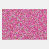 アロエベラ赤い植物のモチーフ複雑なパターン ラッピングペーパーシート (正面2)