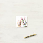 アロエベラ、アートノーツ ポストイット (デスク上)