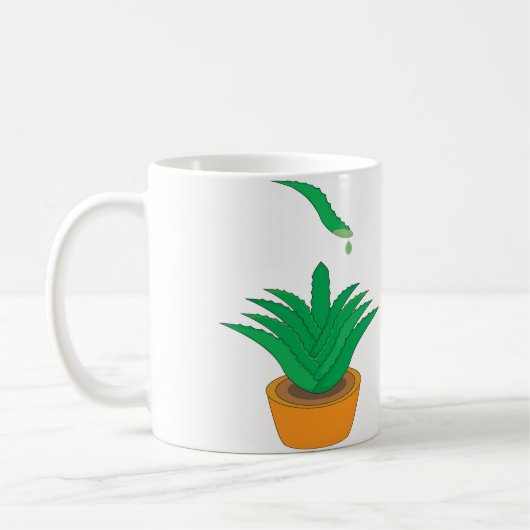 アロエベラ コーヒーマグカップ (左)