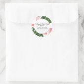 アロエホイップ体バターバスブランディング包装 ラウンドシール (バッグ)