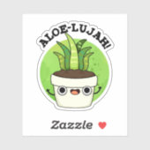 アロエルジャおもしろいアロエヴェラプン シール (シート)