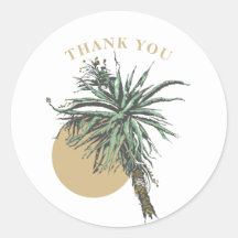 アロエヴェラプラントデザインステッカー