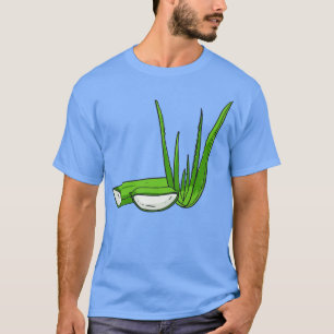 アロエヴェラプラント自然植物 Tシャツ