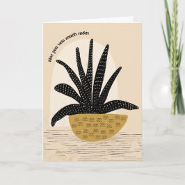 アロエヴェラ多くの母の日のグリーティングカード カード