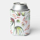 アロエヴェラ多肉性開花ガーデンウォーター色 缶クーラー (缶裏面)