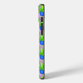 アロエヴェラ植物パターン織物 Case-Mate iPhoneケース (裏面 / 左)