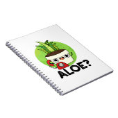 アロエ面白植物 ハローぷん ノートブック (右側)