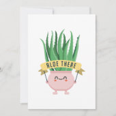 アロエ サンキューカード (正面)