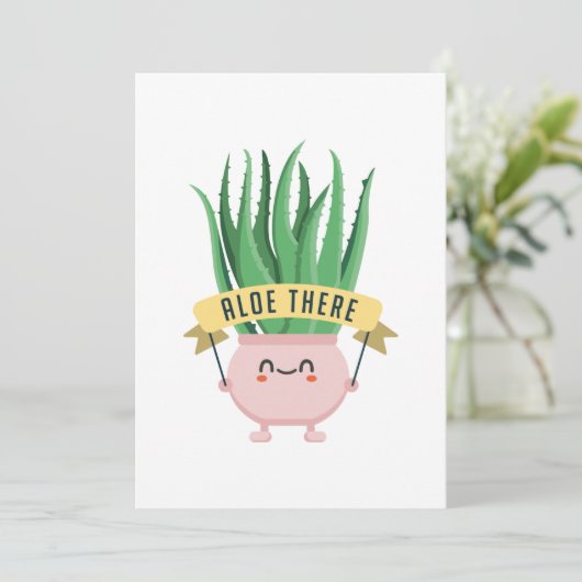 アロエ サンキューカード (スタンド正面)