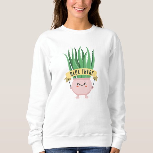 アロエ スウェットシャツ (正面)