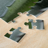 アロエ – マクロファインアート写真 ジグソーパズル (側面)