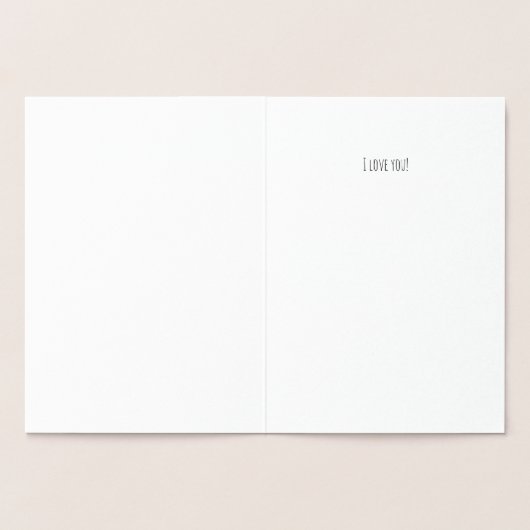 アロエ　愛を探しているのは私？ | 面白いロマンチック 箔カード (内部)