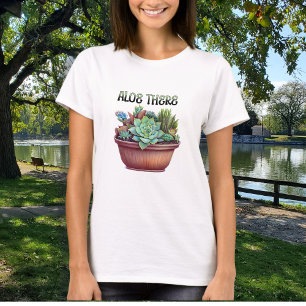 アロエ   Aloe Vera Pun Tシャツ
