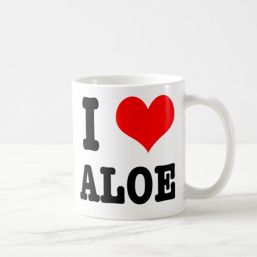 アロエLOVE コーヒーマグカップ (右)