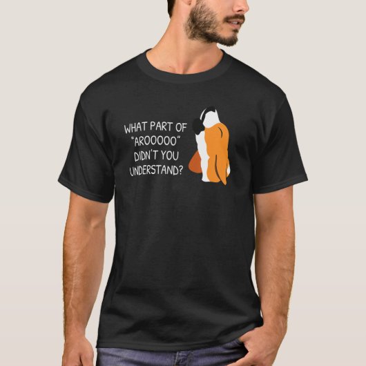 アロオービーグルのどの部分 Tシャツ (正面)