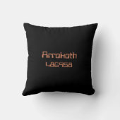 アロコカイパーベルト天体 クッション (裏面)