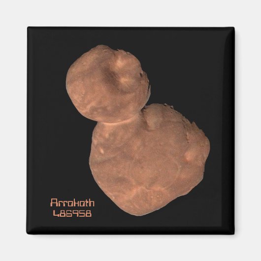 アロコカイパーベルト天体 マグネット (正面)