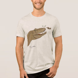 アロサウルスのBoop Tシャツ フロントデザイン & バック