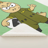 アロサウルスイラストレーションジェットパイロット。 シェルパブランケット (3/4)