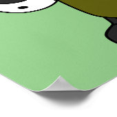 アロサウルスイラストレーションジェットパイロット。 ポスター (角)