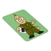 アロサウルスイラストレーションジェットパイロット。 マグネット (右側)