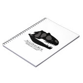 アロサウルススカル ノートブック (左側)