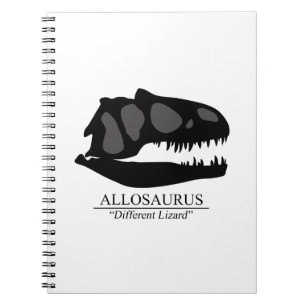 アロサウルススカル ノートブック