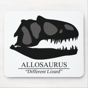 アロサウルススカル マウスパッド