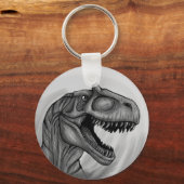 アロサウルススケッチ キーホルダー (正面)